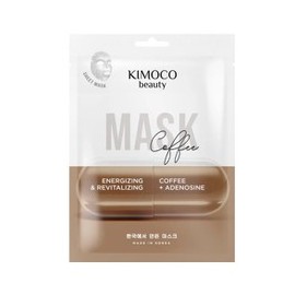 Kimoco Beauty Sheet Mask Coffee & Adenosine, 23ml