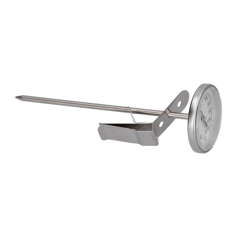 Coffee Thermometer Stainless Steel Food Making Milk Thermometer for Kitchen