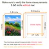 BESCRCL 3.5x5 Picture Frame, Photo Frame for Wall Mounting or