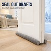3 Pack EVA Foam Door Draft Stopper Bottom Seal Strip