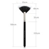 Oscar Charles 119 Luxe Professional Small Duo Fan Makeup Brush