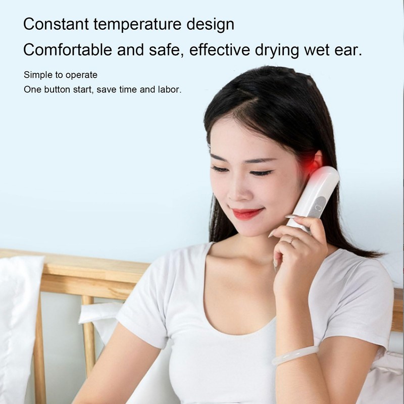 Electric Ear Dryer for Swimmer, Ear Water Removal Ear Drying