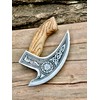 SHOHASS Pizza Cutter Axe Viking Pizza Axe Handmade Mini Pizza