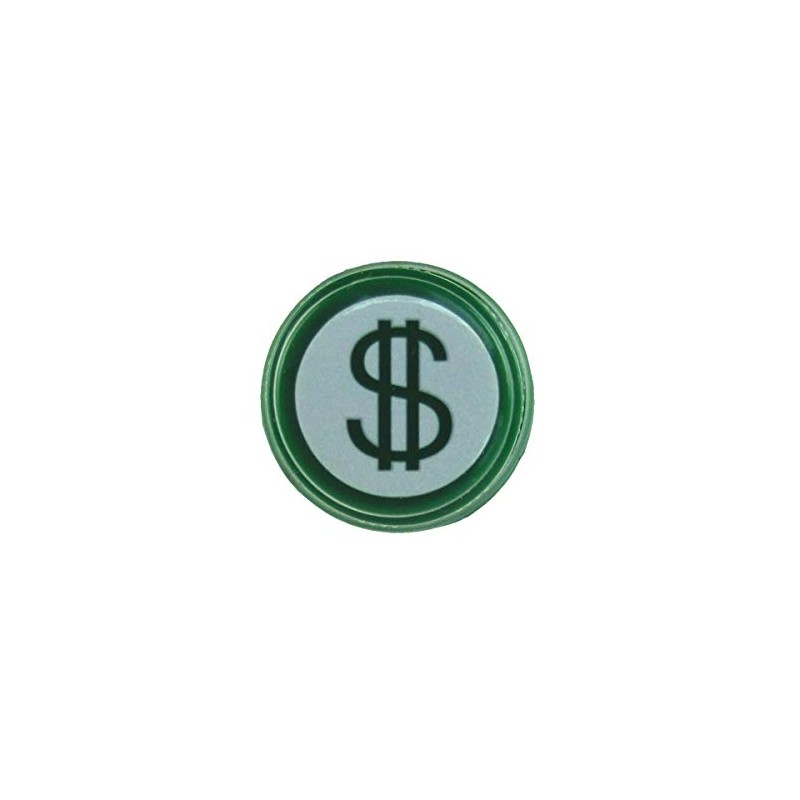 TG,LLC Treasure Gurus Fast Drying Bright Green Ink Dollar Sign