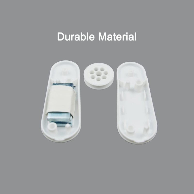 HASAYAKI Curtain Cord Weights, 2-Pack Plastic Pull String Pendants for