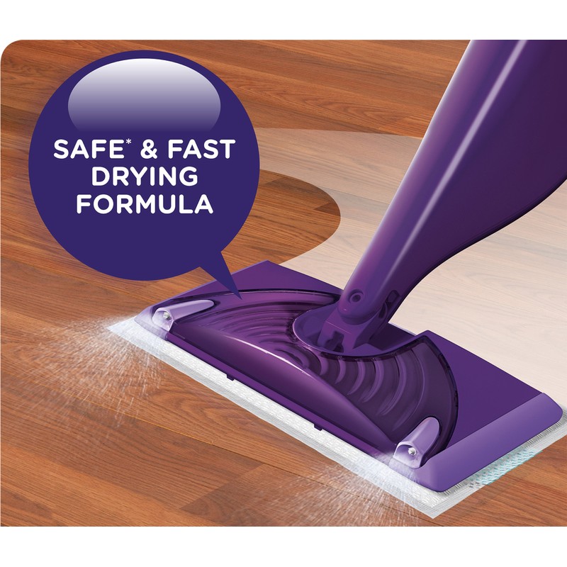 Swiffer Wet Jet, Spray Mop Floor Cleaner Multi-Purpose Solution, Gain