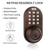 Keyless Entry Door Lock with 2 Lever Handles, Digital Keypad