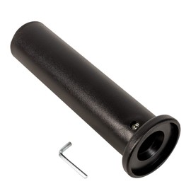 SERIOUS STEEL FITNESS Funda adaptadora olímpica con brida (base ancha) | Convierte barras de 1 a 2 pulgadas fácilmente | Base ancha que evita que las placas se muevan (individual)