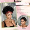 Mayouda Short Omber Grey Headband Wig for Black Women with