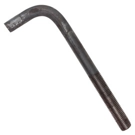 1-1/4"-7 x 15" L-Bolt Concrete Anchor Bolt - Plain Finish by Conquest Fasteners