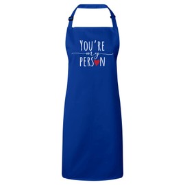 Fabulous Premium-Küchenschürze Blau You're My Person Anniversary Celebration Gift Ideas Couple Marriage Love
