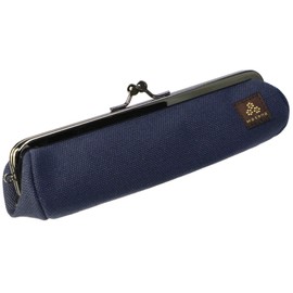watona Canvas Purse MiniPEN (Mini Pencil Case), Midnight Blue, Pen case for small pens