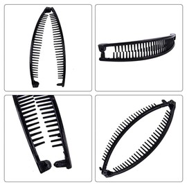 3Pcs Banana Clip Vintage Hair Clips Set Claw Clips for Thick Hair, Clincher Combs for Women and Girls