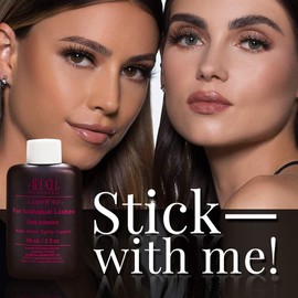 Ardell Ardell LashTite Lash Adhesive, Dark Eyelash Glue for Individual Lashes - Long-Lasting Waterproof Lash Glue, 2 fl oz