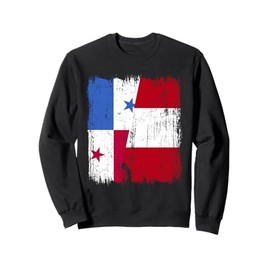 Panama Peru Half Flag Panamanian Peruvian Heritage Jersey Sweatshirt