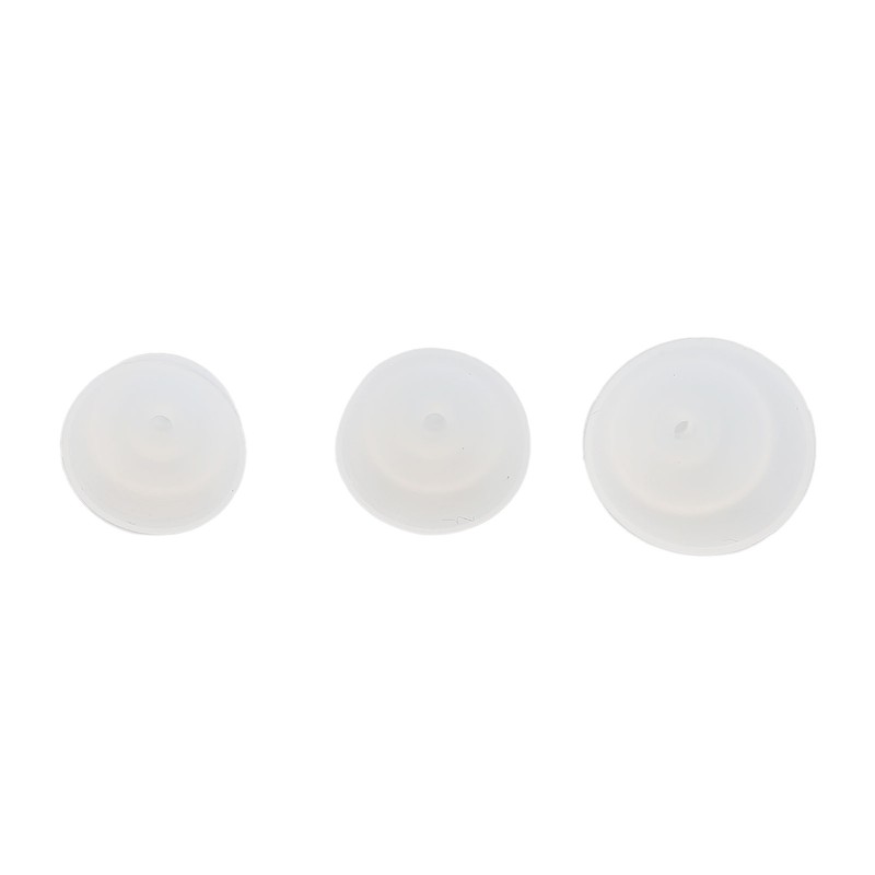 15pcs Hearing Amplifier Eartip 2 Layers Detachable Silicone Hearing Amplifier
