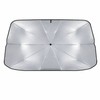 Retractable Car Windshield Sunshade for Parking – Titanium-Coated Heat Shield