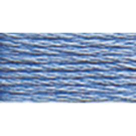 DMC 117-3839 Mouline Stranded Cotton Six Strand Embroidery Floss Thread, Medium Lavender Blue, 8.7-Yard