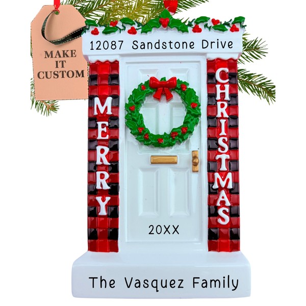 Personalized New Home Ornament 2025 | Free 24h Customization |