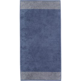 CAWÖ Home Luxury Home Two-Tone 590 Hand Towels 50 x 100 cm Night Blue Pack of 10