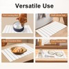 Reivd 24"(L)×16"(W) Large Stone Drying Mat for Kitchen Counter, Foldable