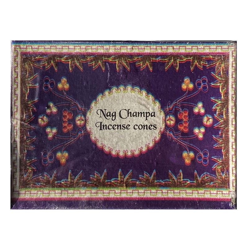 Nag Champa Flora Cones - 16 Cones per Box -