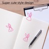 100Pcs Kids Paper Clips Bunny Style Strong Metal Exquisite Color