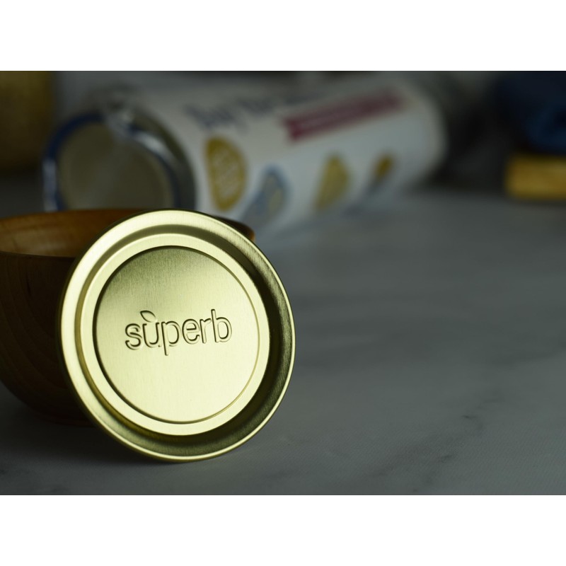 Superb Canning Lids – Regular Mouth Mason Jar Lids –