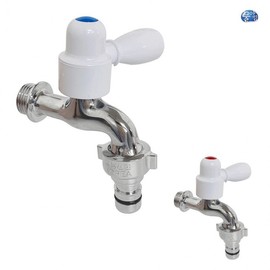 Water saving one-stop coupling faucet (select 0028) horizontal faucet For hot water