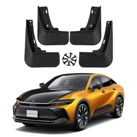 Mud Flaps for Toyota Crown 2023 2024 2025, Wheel & Tire Splash Guards, Mudflaps for Car, PP Material, All Weather Tire Protector Splash Guards Mudflaps for Toyota Crown Exterior Accessories