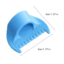 4 Pcs Edge Stitch Lock and Sewing Gauge, 4mm Edge Sewing Lockranding Tool ，Sewings Templates Rulers，Consistent ACD Decorative Stitches， Needle Gauge Quilting Ruler Measuring Tool， Seam for Straight