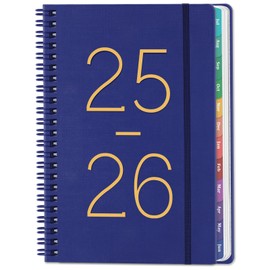 2025-2026 Planner - Weekly and Monthly Planner 2025-2026, July 2025 - June 2026, Academic Planner with Inner Pocket, Elastic Closure, 6.45" x 8.45"