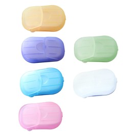 MERRYHAPY 120sheets Portable Soap Paper for Travel Camping and Hiking Convenient Hygiene Milk and Scents Lightweight and Easy to Carry