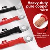 Nicholaus 6AWG 19.7-Inch (50cm) Battery Cable Set (1 Positive &