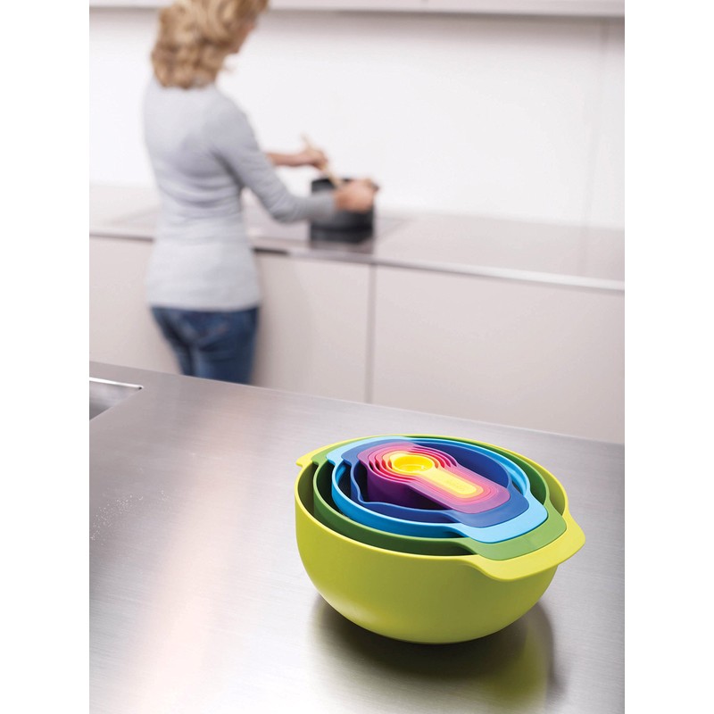 Joseph Joseph Nest 9 Plus, 9 Piece Compact Food Preparation