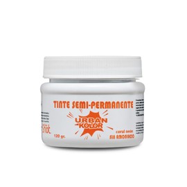 Tinte Semi-Permanente Urban Kolor Shot Variedad de Tonos Fantasía (Coral Neon)