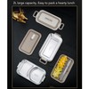 2 Tier Stackable Bento Box 304 Stainless Steel Insulated Lunch