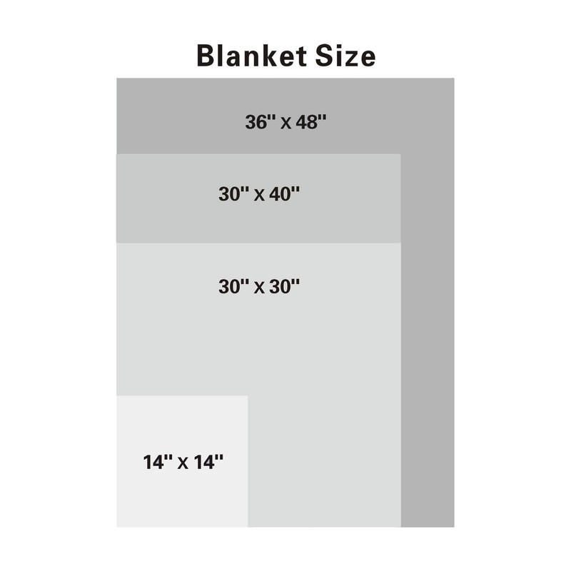 American Baby Company Heavenly Soft Chenille Security Blanket (14" x