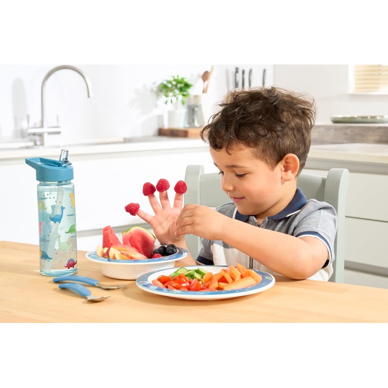Nesting Snack Boxes, Set of 3 Including Straw Sipper, Tiny