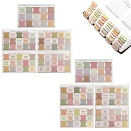 10pcs Bible Index Label Stickers can be Written on self-Adhesive Paper Labels. Bible Index Label Reading Bookmark Stickers are a Learning Tool Used to Mark Bible Study Pages