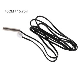 B3950 Thermocouple Temperature Sensor 10k Stainless Steel Temperature Sensor Probe Highly Accurate Temperature Test Thermal Sensor (40 cm)