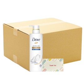 Unilever Dove Moisture Care Shampoo Pump, 17.6 oz (500 g) + Kunutonn Original Logo e Bonus