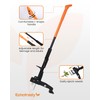 Echofreely Weed Puller Tool - Adjustable 35"-46" Heavy Duty 4-Claw