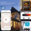 Smart Plug in Thermostat 2.4GHz WiFi Remote Control White Wireless