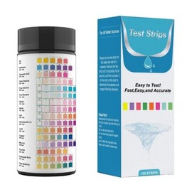 1616 개의 식수 키트 고감도 스트립은 경도를 감지 [01 100strips per bottle] 1616 Water Testing Kit High Sensitivity Strips Detect Hardness [01 100 strips per bottle]