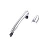 HUYILUN0104 1 LOT Chrome 4 Door Exterior Handle Outer Door