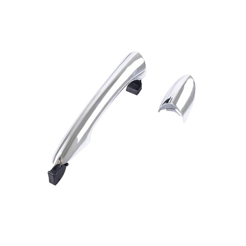 HUYILUN0104 1 LOT Chrome 4 Door Exterior Handle Outer Door