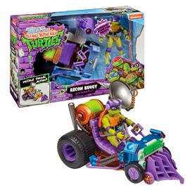 Ninja Turtles Buggy Vehicle Deluxe with Figure 12 cm, Donatello for Children from 4 Years, T02001