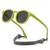 Suertree Baby Polarisierte Sonnenbrille 0-3 Jahre Silikon Sonnenbrille Kinder Flexible