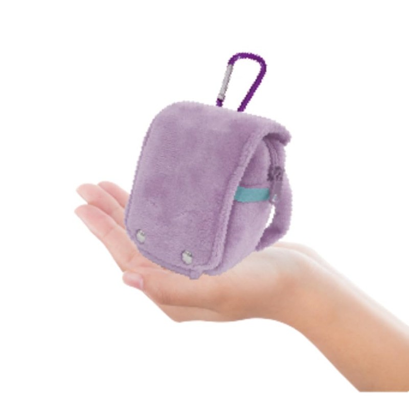 Sail School Bag Plush Pouch Pink Size (H x W
